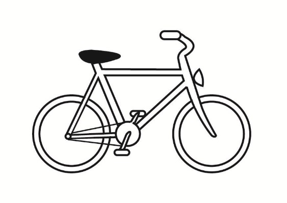 нарисуй велосипед