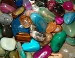 красивые камни в нашем доме