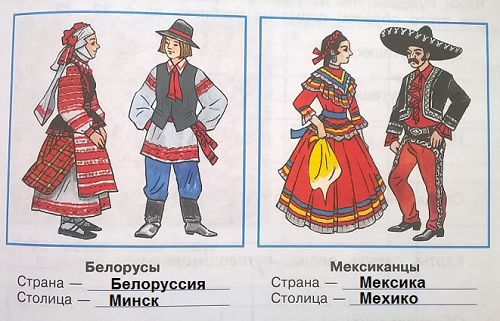 Белорусы, Мексиканцы
