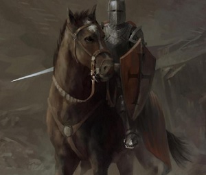 рыцарь на коне