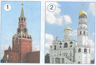 В каком ответе достопримечательности Московского Кремля подписаны правильно